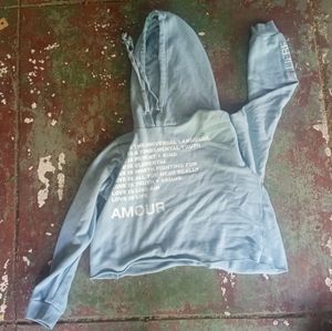 ❤  Love Crop Hoodie ❤